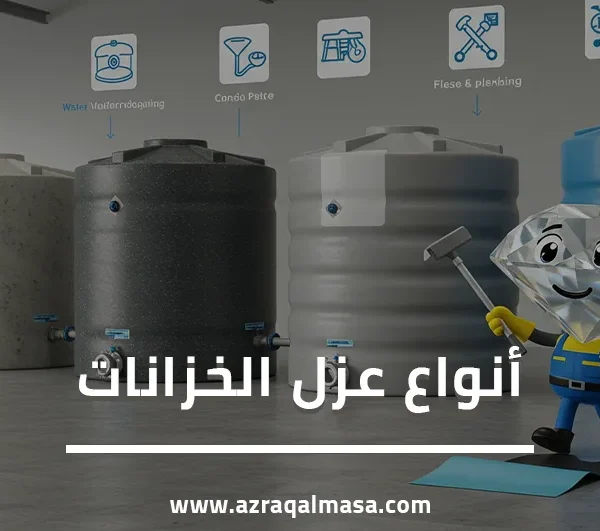 أنواع عزل الخزانات