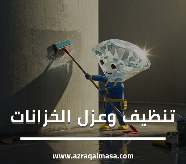 تنظيف وعزل الخزانات