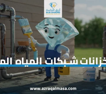 عزل خزانات شبكات المياه المنزلية